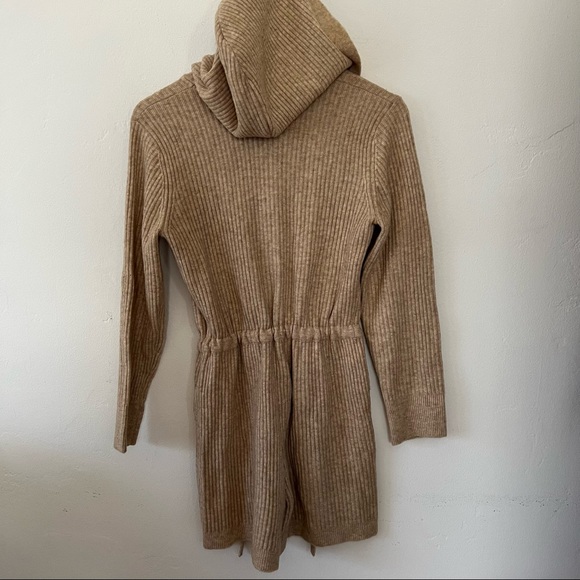 NWT Bloggers Favorite Zara Knit Romper with Hood sz s - Picture 5 of 6